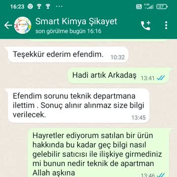 Hammaddeler.com Ürün Bilgisinin Tarafıma Bildirilememesi
