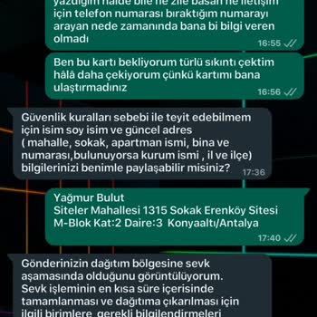 AGT Kurye, Pep Kartımı Getirmedi
