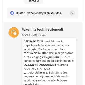 Hepsiburada Kargo Teslim Edilememesi Ve Görünenden Fazla Mağduriyet