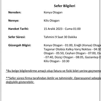 Kamil Koç Bilet Satıp Başka Firmayla Yolculuk Yaptırdı