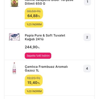 Migros Sanal Market Eksik Ürün Gönderimi