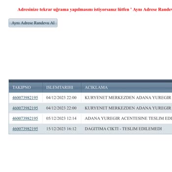 Kuryenet Kartımın Teslim Edilmemesi