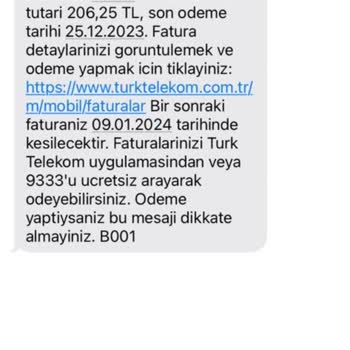 Türk Telekom Faturalama Sorunuyla Başa Çıkamıyorum!