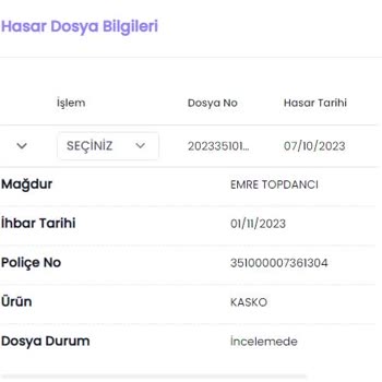 Hepiyi Sigorta Hasar Ödemesi Yapılmıyor