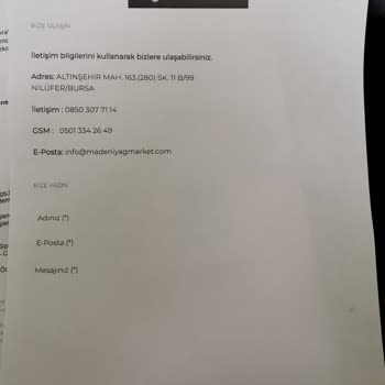 Madeniyagmarket.com Ödenen Ücrete Karşılık Ürün Yok!