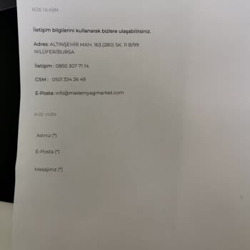 Madeniyagmarket.com Ödenen Ücrete Karşılık Ürün Yok!