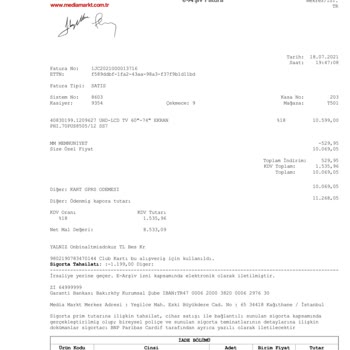 Media Markt Ve Sigorta Sorunları