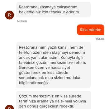 Migros Yemek Çözülemeyen İade Sorunu