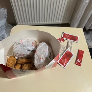KFC Siparişimin Yarısı Gelmedi