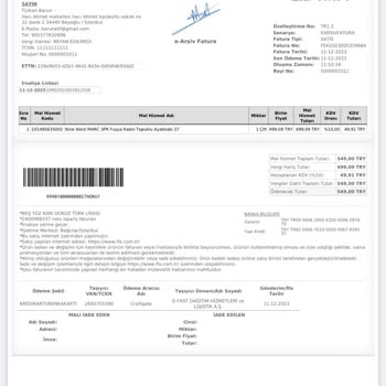 FLO Ayakkabı Defolu Ürün Gönderimi