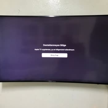 Samsung 55" MU7350 7 Serisi Curved 4K UHD TV Yazılım Desteği