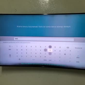 Samsung 55" MU7350 7 Serisi Curved 4K UHD TV Yazılım Desteği