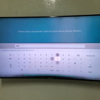 Samsung 55" MU7350 7 Serisi Curved 4K UHD TV Yazılım Desteği