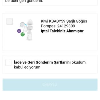A101 Sipariş İptali Ve İade Sorunu