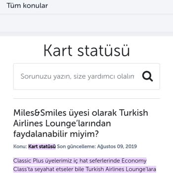 THY Havalimanı Lounge Kullanımı Ve Ücretlendirme Sorunu