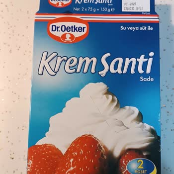 Dr. Oetker Kremşanti Kıvam Almadı
