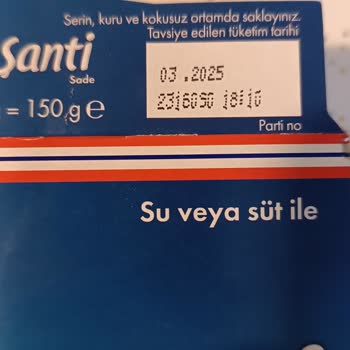 Dr. Oetker Kremşanti Kıvam Almadı
