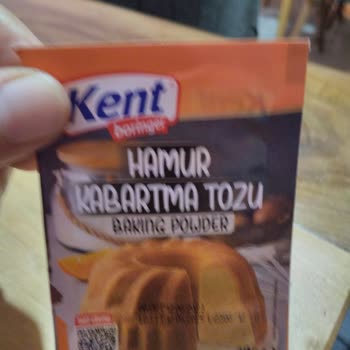 Kent Boringer Kent Hamur Kabartma Tozu Kapalı Olduğu Halde İçi Boş