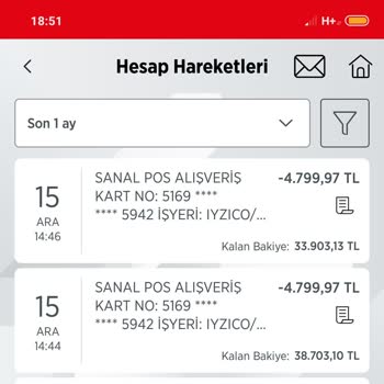 Xiaomi Hesabımdan İki Kere Para Kesildi