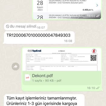 Ersağ Paketleme İle İlgili Şikayet Dilekçem