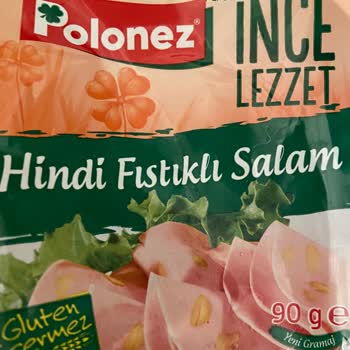 Polonez Hindi Fıstıklı Salam Da "Fıstık Yok"