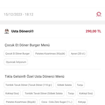 Tıkla Gelsin Usta Dönerci Sipariş Gecikmesinden Yaşanan Mağduriyet