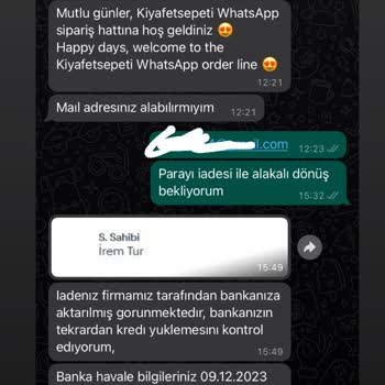 Kıyafet Sepeti Dress Abiye İade