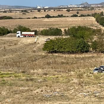 Kırklareli Belediyesi Rögar Çukuruna Atılan Atık