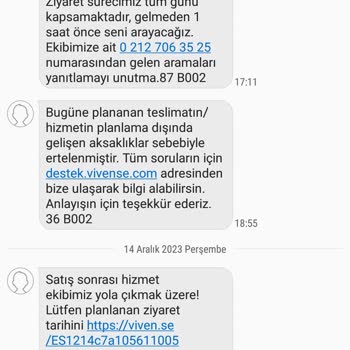 Vivense İade Sürecinde Yasanan Aksaklıklar