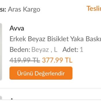 Trendyol Ve Avva'dan Yanlış Ürün Hayal Kırıklığı