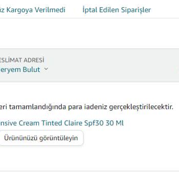 Amazon 1 Aydır Paramı İade Etmediler