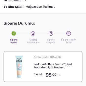 Gratis'in Ürünü Teslim Etmemesi
