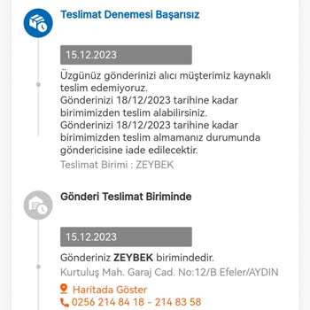 MNG Kargo Kargoyu Adrese Ulaştırmama Alışkanlığı