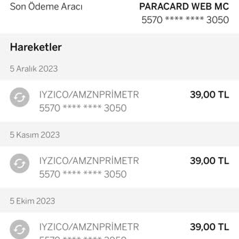 Amazonprime Para Çekme