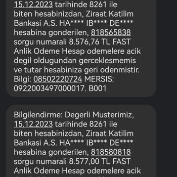 Görevde Girmediğim Strese Ziraat Katılım Bankası Sokuyor