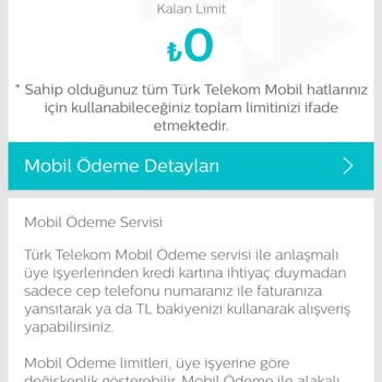 Türk Telekom Mobil Ödeme Sorunu