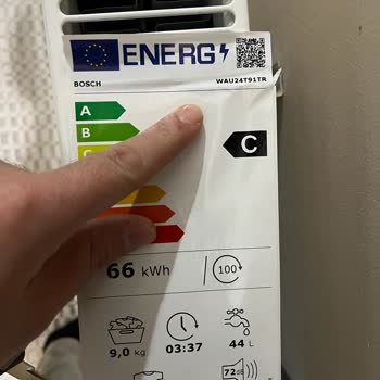 Bosch Farklı Marka Çamaşır Makinesi Teslim Edilmeye Çalışılıyor