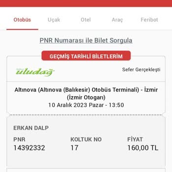 Obilet Para İademi Gerçekleştirmedi.