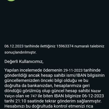 Sahibinden Para Ödenmesi, Oyalama