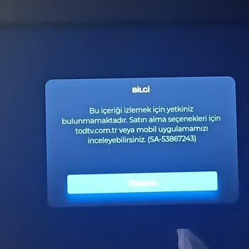TOD Tv Satın Almış Olduğumuz Paketlerde Evimizin TV Sinde Canlı TV Uygulaması
