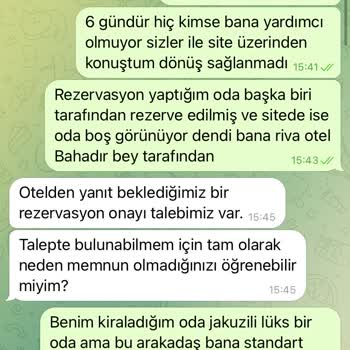 Zenhotels.com Rezervasyon İptali Ve İade Sürecinde Yaşanan Mağduriyet
