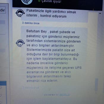 Bershka Teslim Edilmeden Teslim Edildi Denilen Ürün