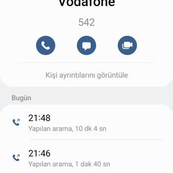 Vodafone Müşteri Hizmetlerine Bağlanmama