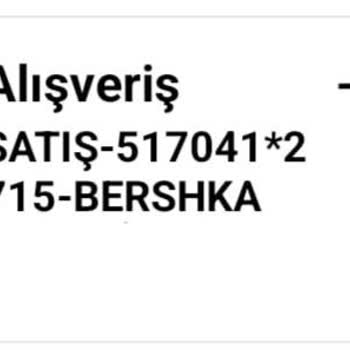 Bershka Fazla Alınan Ücretin Bana Ulaştırılmaması