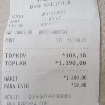 Bershka Fazla Alınan Ücretin Bana Ulaştırılmaması