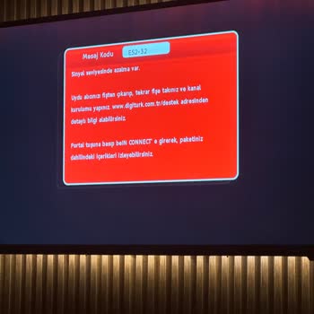 Digiturk Sinyal Sorunu Hakkında