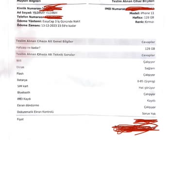 EasyCep Ödeme Mağduriyeti Yaşatması Hakkında.