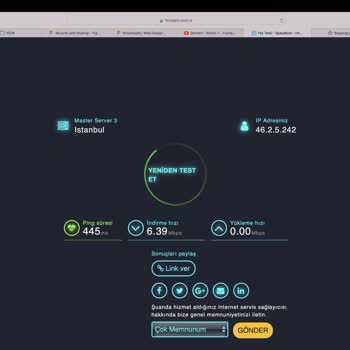 Vodafone Net Yükleme 0 MB