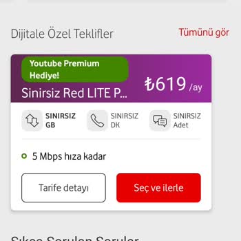 Vodafone Vaad Edilen Hediye Yoktu!
