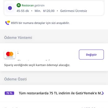 GetirYemek Restoran Ve Kurye